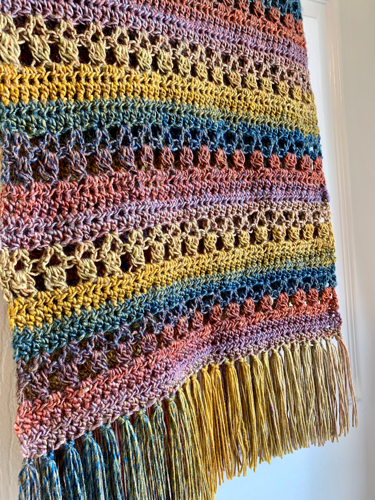 Buttercup XL Crochet Scarf