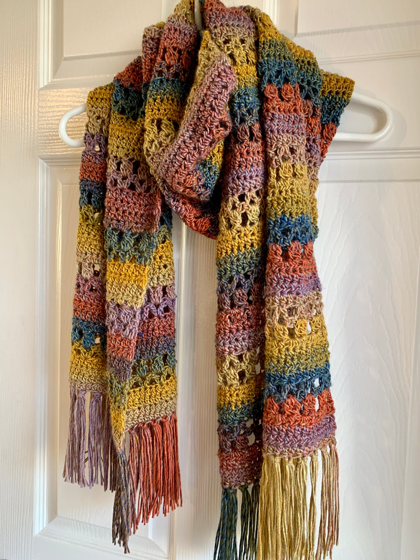 Buttercup XL Crochet Scarf