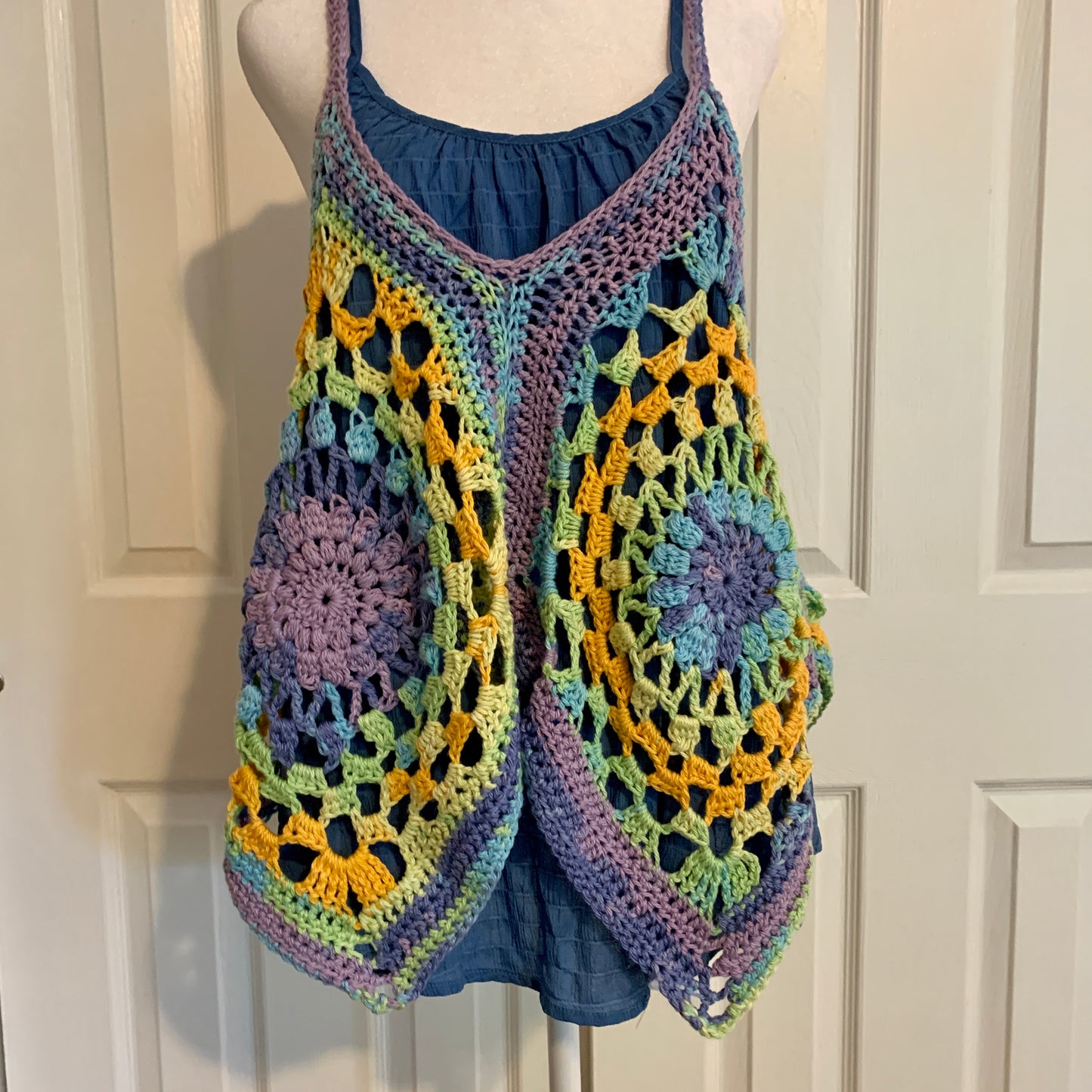 Go With The Flow Tank Top & Poncho Dual Crochet Pattern - DIGITAL DOWNLOAD ONLY