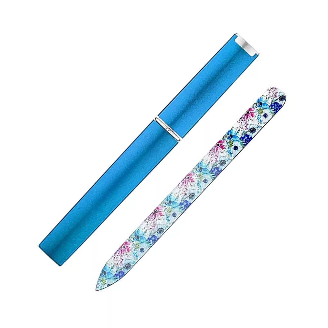 Glass Nail File With Case