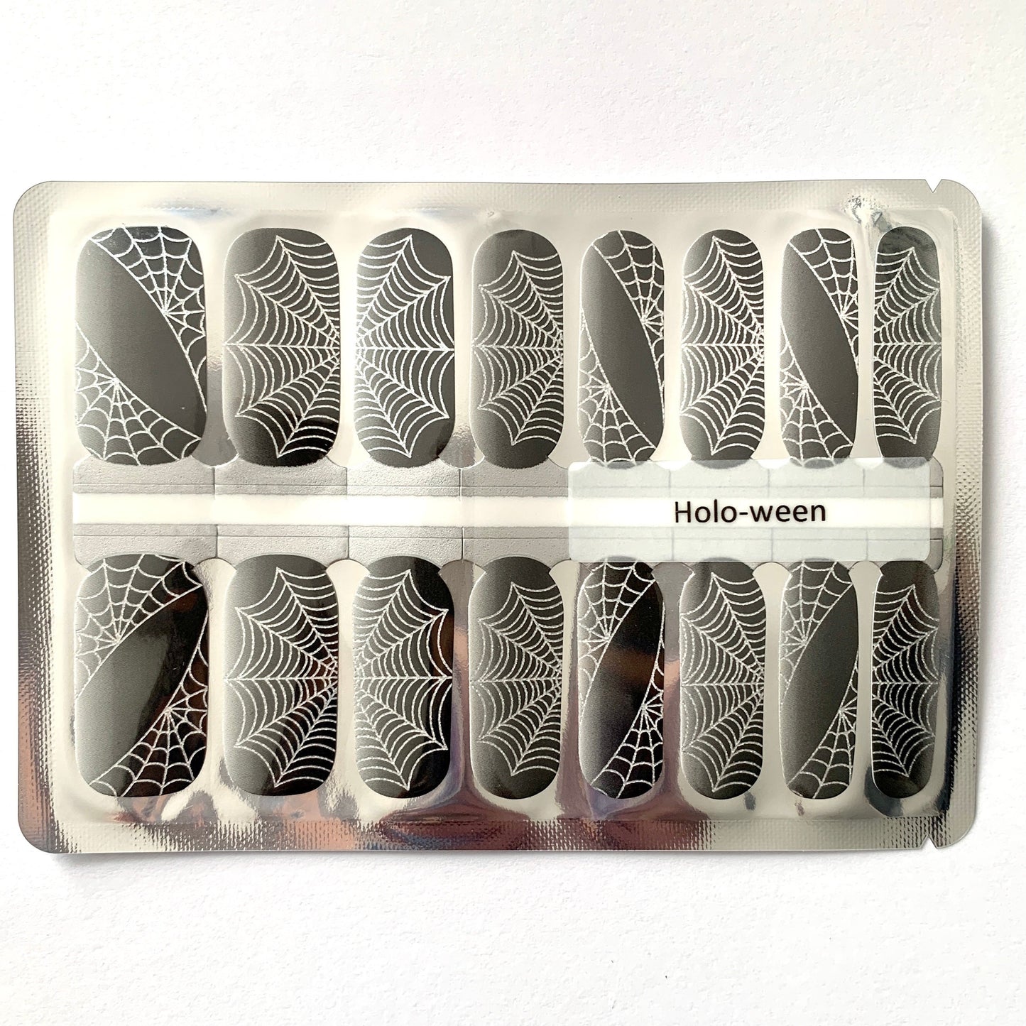 Holo-ween {Holographic} - Nail Polish Wrap - Nail Polish Sticker - Peel and Stick Nails - Nail Wrap