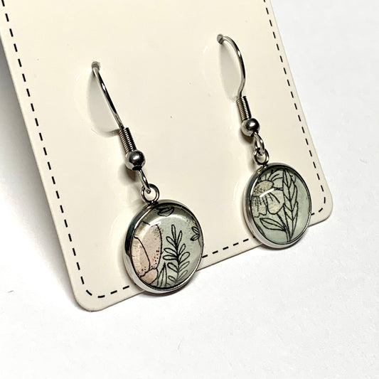 Pastel Flower Earrings - Free Shipping!